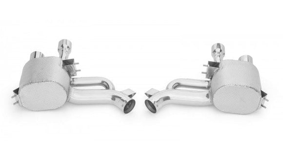 TUBI STAINLESS STEEL STANDARD MUFFLER SET