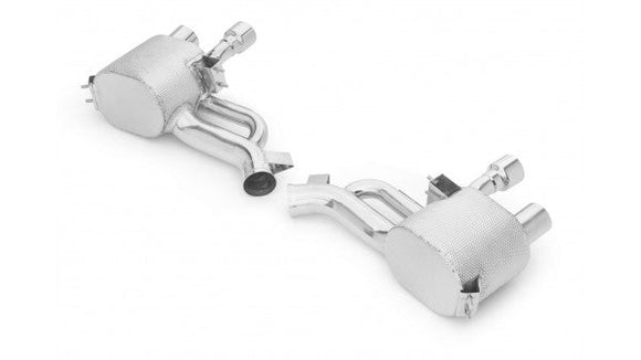 TUBI STAINLESS STEEL STANDARD MUFFLER SET