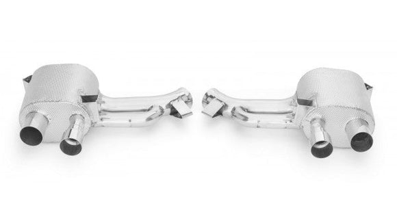 TUBI STAINLESS STEEL STANDARD MUFFLER SET