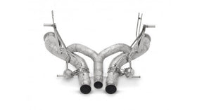 TUBI AVENTADOR LP740-4 S STRAIGHT PIPES EXHAUST WITH VALVE