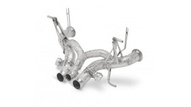 TUBI AVENTADOR LP740-4 S STRAIGHT PIPES EXHAUST WITH VALVE - 0