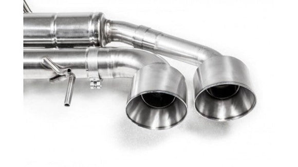 TUBI GT-R TITANIUM D76 EXHAUST w VALVE KIT for Y PIPE D76 OR D70