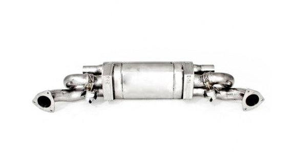 TUBI 991.1 CARRERA S CENTRAL EXHAUST W VALVE