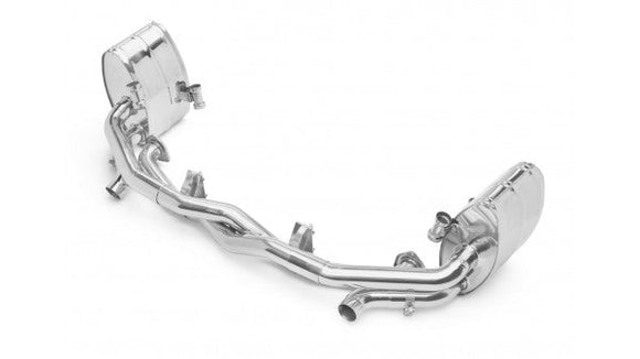 TUBI 997.2 CARRERA & CARRERA S SIDE AND CENTRAL MUFFLERS KIT