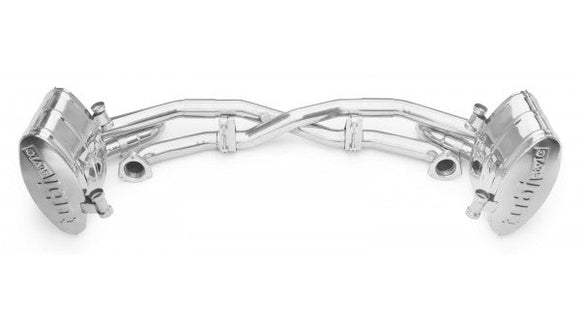 TUBI 997.2 CARRERA & CARRERA S SIDE AND CENTRAL MUFFLERS KIT