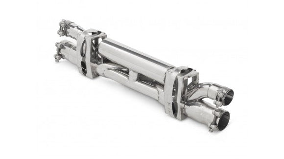 TUBI 997 & 991 GT3 CENTRAL STRAIGHT PIPES EXHAUST w RESONATOR