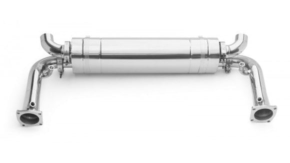 TUBI PORSCHE 997.1 TURBO EXHAUST W/O CATS COMPLET 997 TURBO 'RACE' NO KAT