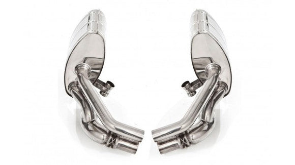 TUBI 997 & 991 GT3 LATERAL EXHAUSTS KIT w VALVE