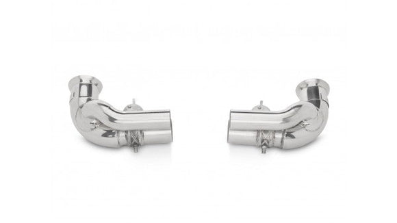 TUBI 997 & 991 GT3 LATERAL STRAIGHT PIPES EXHAUSTS KIT w VALVE