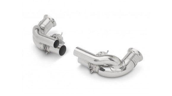 TUBI 997 & 991 GT3 LATERAL STRAIGHT PIPES EXHAUSTS KIT w VALVE