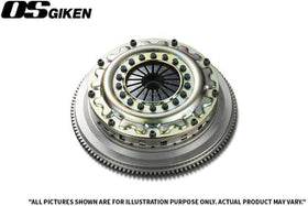 OS Giken Toyota COROLLA 4AG TS Series Twin Plate w/Soft Diaphragm Clutch