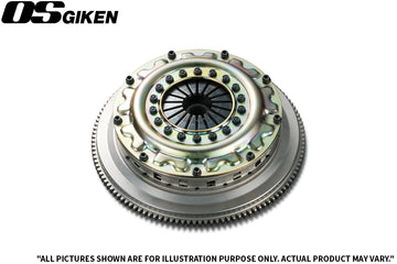OS Giken Toyota SUPRA 7MGTE TS Series Dampened Twin Plate Clutch - Requires TY011-BC60M