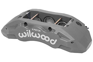 Wilwood Caliper-TX6R- L/H - Clear 2.00/1.88/1.88in Pistons 1.50in Disc