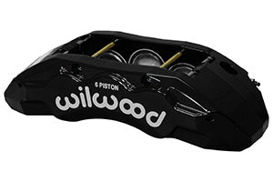 Wilwood Caliper-TX6R- R/H - Black 1.75/1.62/1.62in Pistons 1.38in Disc