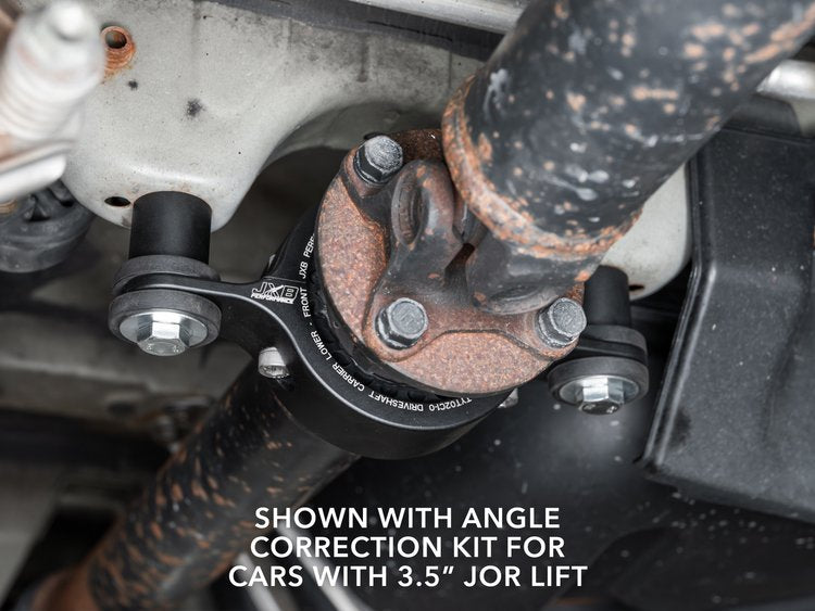 Driveshaft Carrier - TYT02 - 2nd/3rd gen Sienna with 3.5" JOR Spacer Kit - Track Bushings