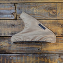 TAN SUEDE E-BRAKE BOOT-1