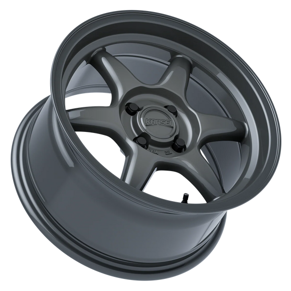 Kansei K11G Tandem 18x9in / 5x114.3 BP / 35mm Offset / 73.1mm Bore - Gunmetal Wheel