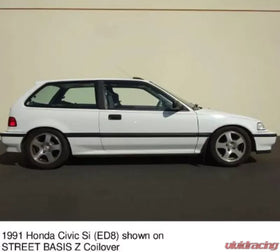 Tein 89-91 Honda Civic/CRX (ED8) Street Advance Z Coilovers - 0