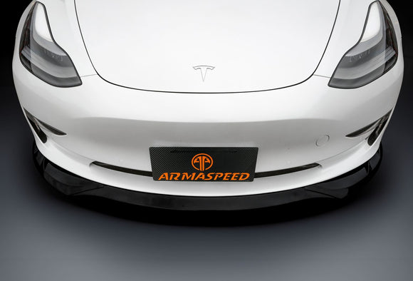 Model 3 Front Lip (3 pcs) Gloss