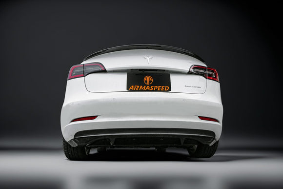 Model 3 Rear Diffuser (3 pcs) Gloss