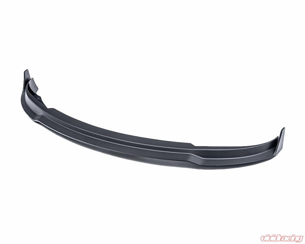 VR Aero Matte Carbon Fiber Front Lip Spoiler Tesla Model 3 2018+ - 0