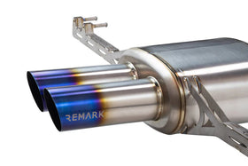 REMARK Sports Touring Catback in Titanium + SUS304 Front Pipe - Honda Civic Type R FL5 [2023+] - 0