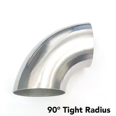 Ticon Industries 1in Diameter 90 1D/1in CLR 1mm/.039in Wall Thickness Titanium Elbow