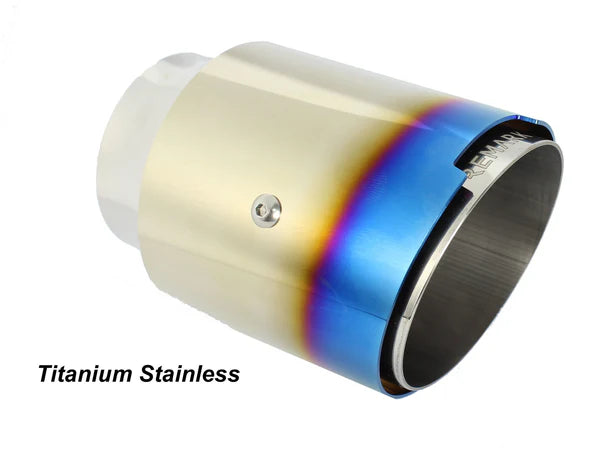 REMARK Catback Exhaust. Mazda MX-5 ND. Stainless Steel Tip Cover (Auto Trans)