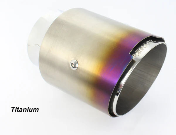 REMARK Catback Exhaust. Mazda MX-5 ND. True Titanium Tip Cover (Manual Trans)
