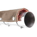 DEI Pipe Shield w/Stainless Steel Clamps - 4in x 12in - Titanium-2