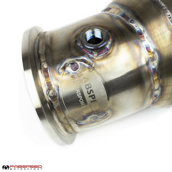 Fabspeed Toyota Supra 3.0L (A90) Sport Catalytic Converter Downpipe (2020+)