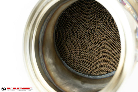 Fabspeed BMW M340i (G20) Sport Catalytic Converter Downpipe (2019+)