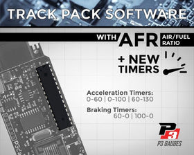 P3 Upgrade Chip - TRACK PACK software - P3 V2 Gauges | P3TPK
