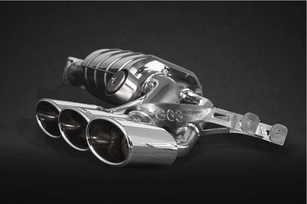 Mercedes G500 4.0L V8 BiTurbo (W 464, 2019-) - Valved Triple Mufflers With CES-3 With ECE