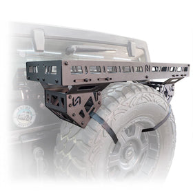 Turn Offroad Universal Spare Tire Storage Rack