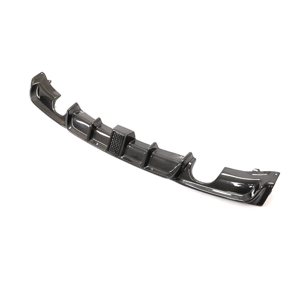 Carbon Fiber Rear Diffuser With 3rd Brake Light for BMW F30 320i 328i 330i M Sport 2013-2018