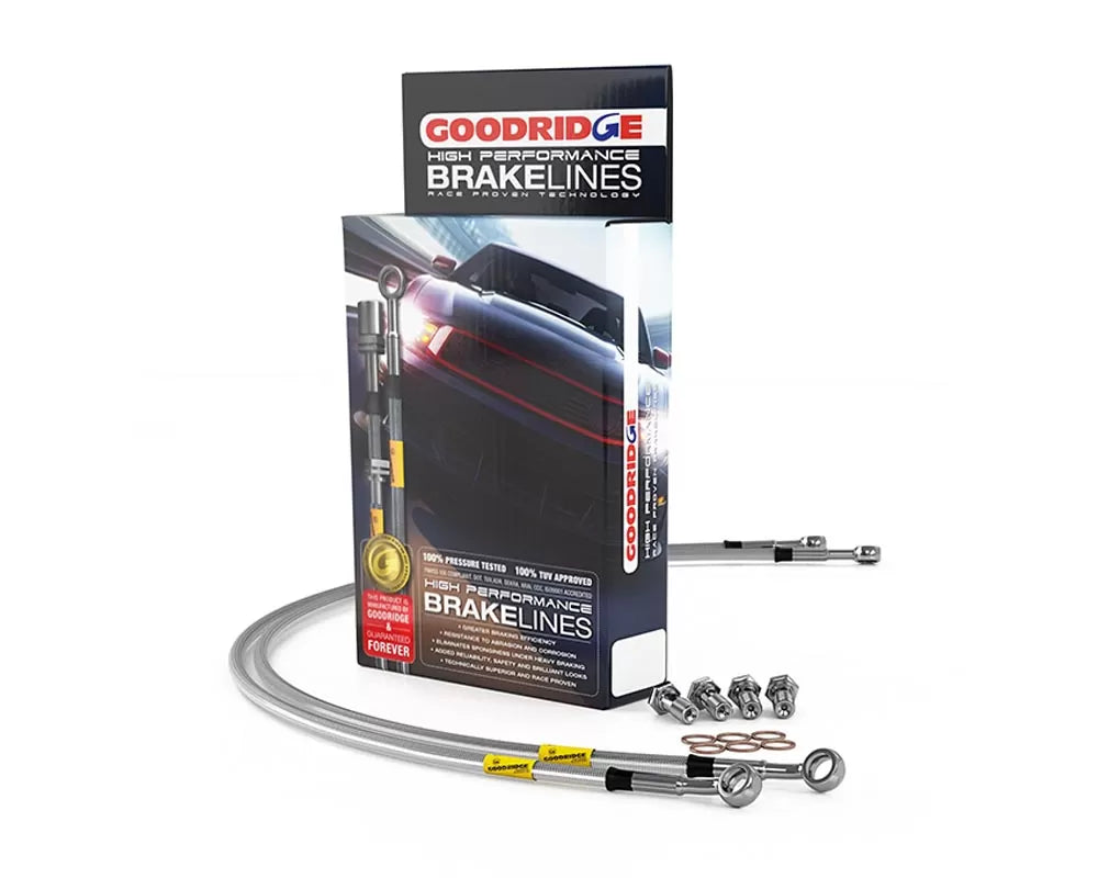 Goodridge 17-23 Tesla Model 3 Stainless Steel Brake Lines