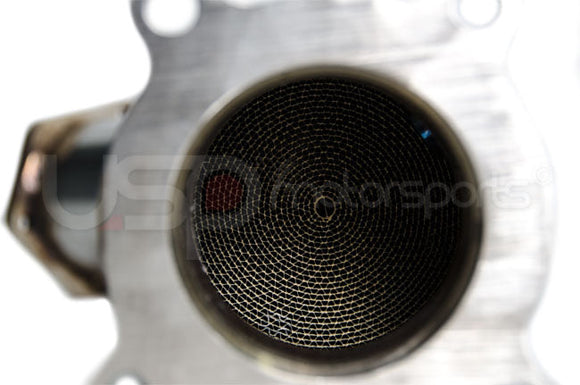 USP 3" Stainless Steel High Flow Cat Pipe- Audi A4 B7 2.0T