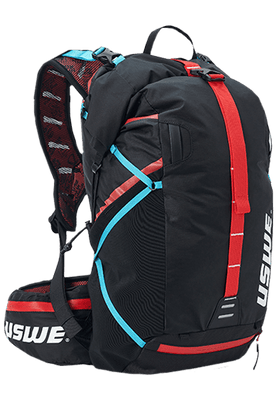 USWE Hajker Rolltop Daypack 24L - Carbon Black