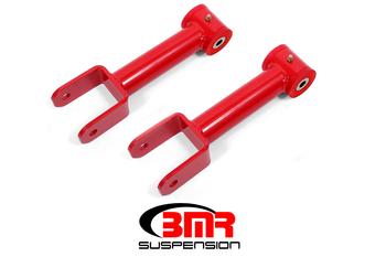 BMR 79-04 Fox Mustang Non-Adj. Upper Control Arms (Polyurethane) - Red