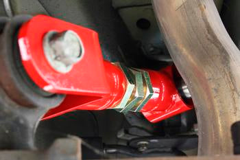 BMR 79-04 Fox Mustang Upper Control Arms On-Car Adj. (Polyurethane) - Black Hammertone - 0