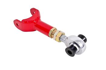 BMR 11-14 S197 Mustang Upper Control Arm On-Car Adj. Rod Ends - Red