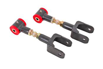 BMR 79-04 Fox Mustang Upper Control Arms On-Car Adj. (Polyurethane) - Black Hammertone
