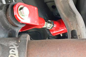 BMR 79-04 Fox Mustang Upper Control Arms On-Car Adj. (Polyurethane) - Red - 0
