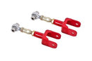 BMR 79-04 Fox Mustang Upper Control Arms On-Car Adj. Rod Ends - Red-1