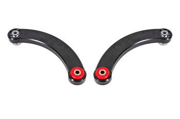 BMR 15-17 S550 Mustang Fixed Billet Aluminum Camber Link (Poly/Bearing) - Black