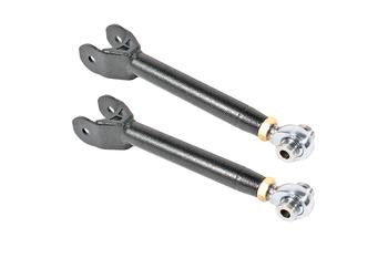 BMR 16-17 6th Gen Camaro Upper Trailing Arms w/ Single Adj. Rod Ends - Black Hammertone