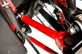 BMR 16-17 6th Gen Camaro Upper Trailing Arms w/ Single Adj. Rod Ends - Black Hammertone - 0