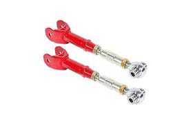 BMR 16-17 6th Gen Camaro Upper Trailing Arms w/ On-Car Adj. Rod Ends - Red