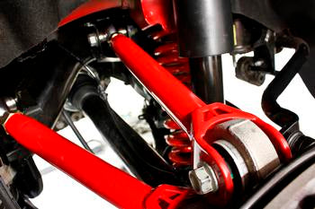 BMR 16-17 6th Gen Camaro Upper Control Arms Single Adj. Rod Ends - Red - 0